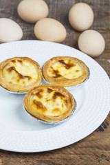 Egg Tart, put on the table Egg Tart