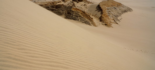 dunes sand,te paki,nwe zealand