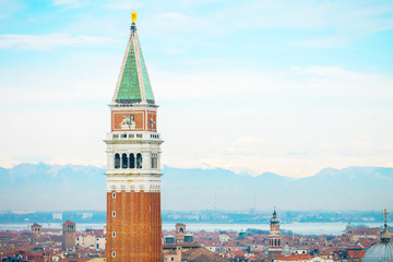 Obraz premium Venice landmark, st.mark companile, Italy