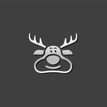 Metallic Icon - Rudolph