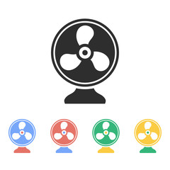 Fan - vector icon.