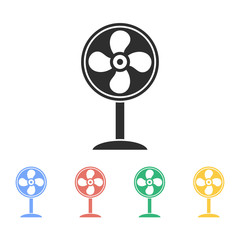 Obraz premium Fan - vector icon.