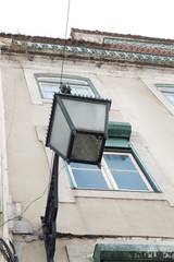 Lisbon style street lamp
