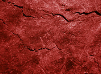 Red Close up rocks. Stone texture.