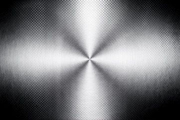 Obraz premium grunge metal grid with rays background