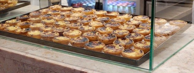 The famous egg tart in Lisbon