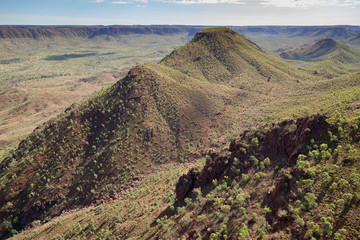 The Osmand Range guards and hid the unique and spectacular Bungle Bungle Massif from the outside...