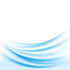 Obraz premium Blue wave business template