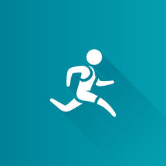 Metro Icon - Running athlete