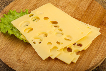 Sliced cheese