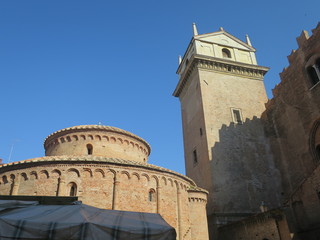 Mantova lombardia Italia piazza erbe