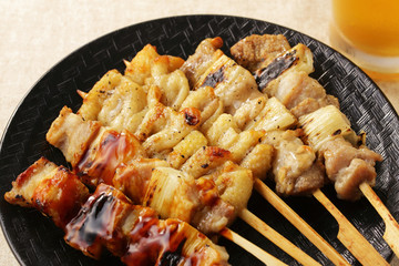 焼き鳥　Yakitori,Japanese grilled chicken