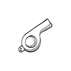Sketch icon - Whistle