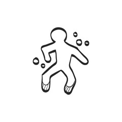 Sketch icon - Crime victim