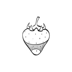 Sketch icon - Strawberry
