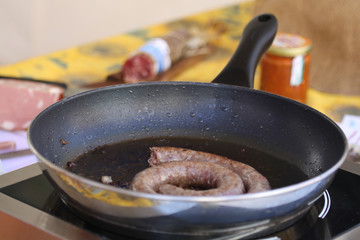 Salsiccia in padella