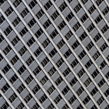 Abstarct Pattern Of Modern Office Building Windows.