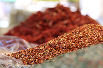 Polvere di pepe  e spezie