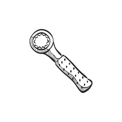 Sketch icon - Bicycle tools
