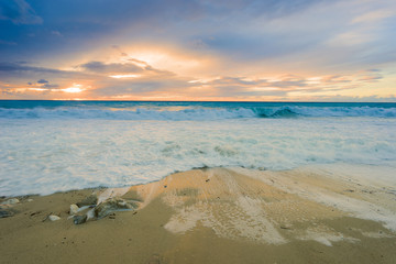 Pefkoulia beach in Lefkada Greece