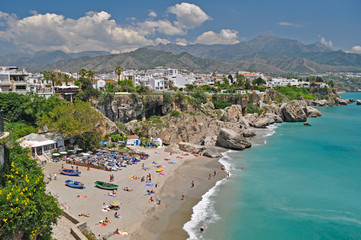 Naklejka premium Nerja, Spain