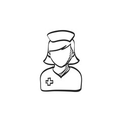 Sketch icon - Nurse