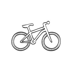 Fototapeta premium Sketch icon - Mountain bike