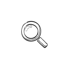 Sketch icon - Magnifier