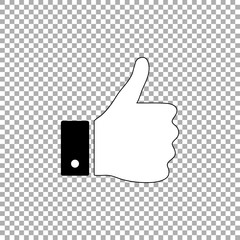 Like icon vector