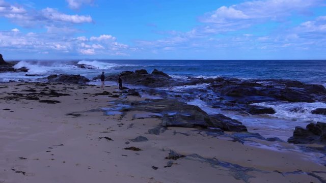 Wonthaggi, Australia: Rock Pool by the Ocean