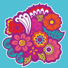 Mehndi design. Patterns.