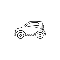 Sketch icon - Mini car