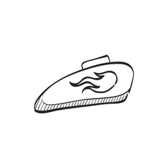 Sketch icon - Motorcycle gas tank