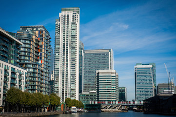 Fototapeta na wymiar London Skyscrappers architecture