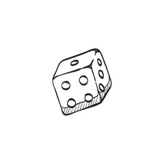 Sketch icon - Dice