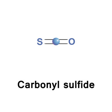 Carbonyl sulfide is the organic compound with the linear formula OCS. Normally written as COS. It is a linear molecule consisting of a carbonyl group double bonded to a sulfur atom. 