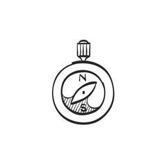 Sketch icon - Compass