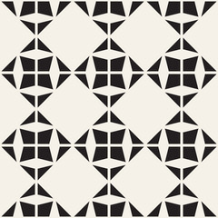 Fototapeta premium Vector seamless lattice pattern. Modern stylish texture. Repeating geometric star shape tiles