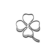 Sketch icon - clover