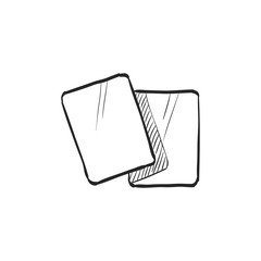 Sketch icon - Playing cards
