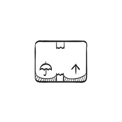 Sketch icon - Logistic box