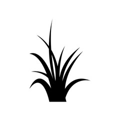 Grass icon in a flat design