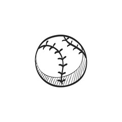 Sketch icon - Baseball