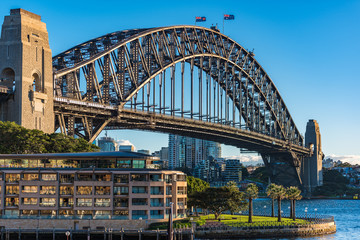 Sydney Harbour Bridge an einem sonnigen Tag