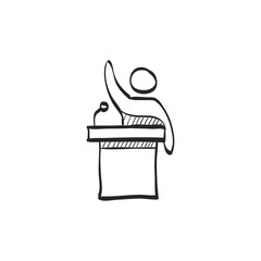 Sketch icon - Auctioneer
