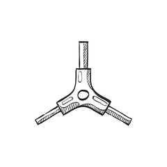 Sketch icon - Allen key