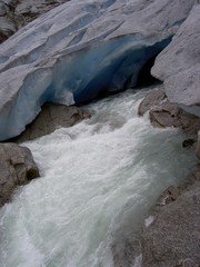Eis, Gletscher, Jostedalsbreen, Natur, Norwegen, Gletschertor