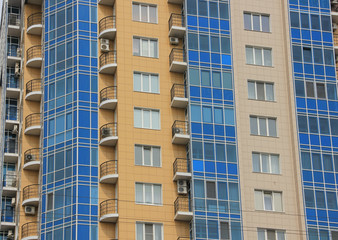 Windows and balconies