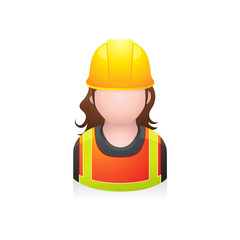People Avatar Icons - Construction worker