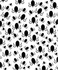 Tick isolated on white background